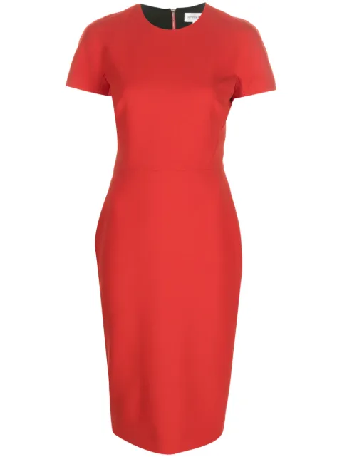 Victoria Beckham crepe shift dress