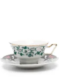 Seletti Hybrid Aspero ceramic tea cup set - Black