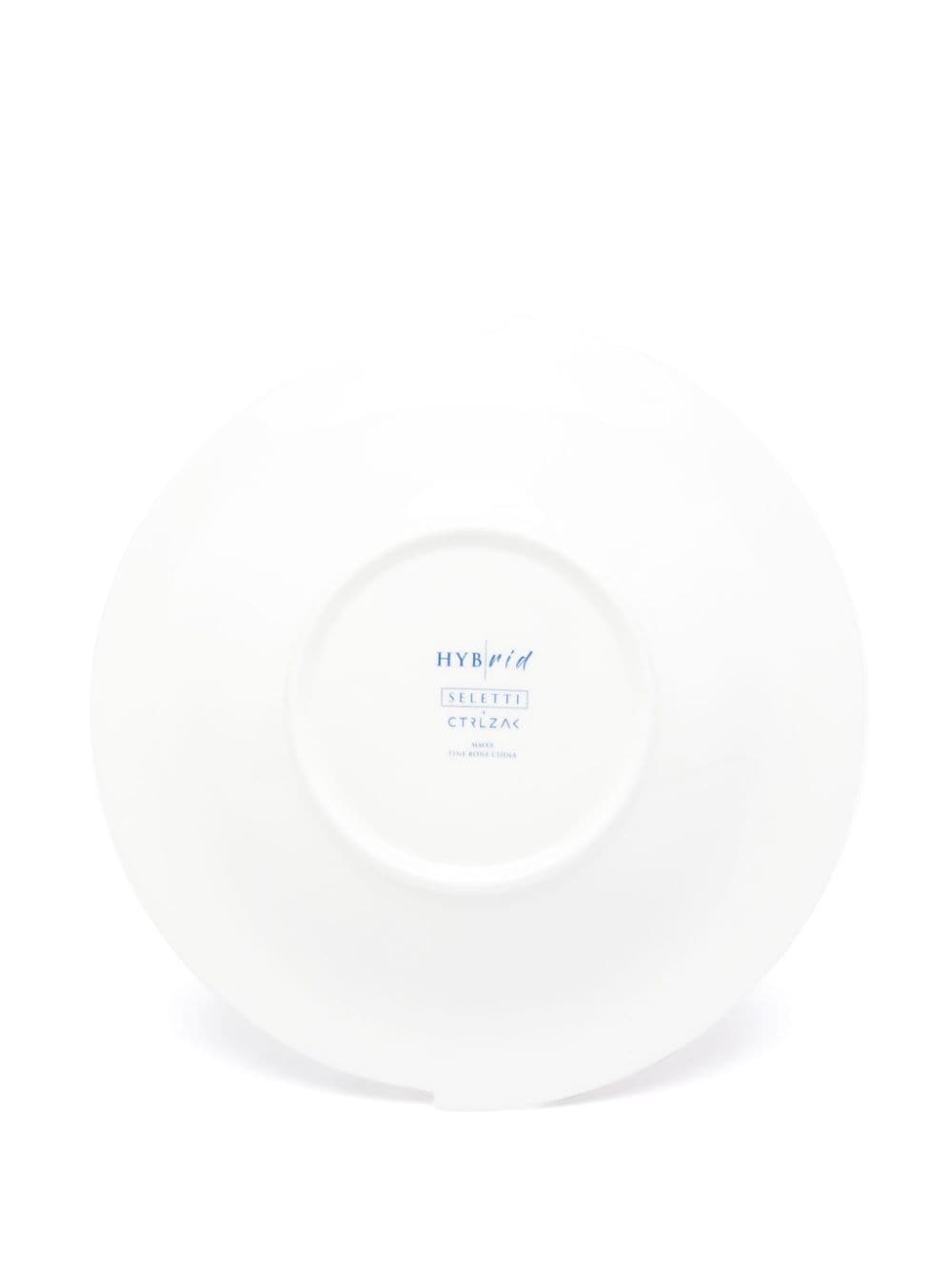 Shop Seletti Hybrid-tula Porcelain Soup Plate (25,4 Cm) In Weiss