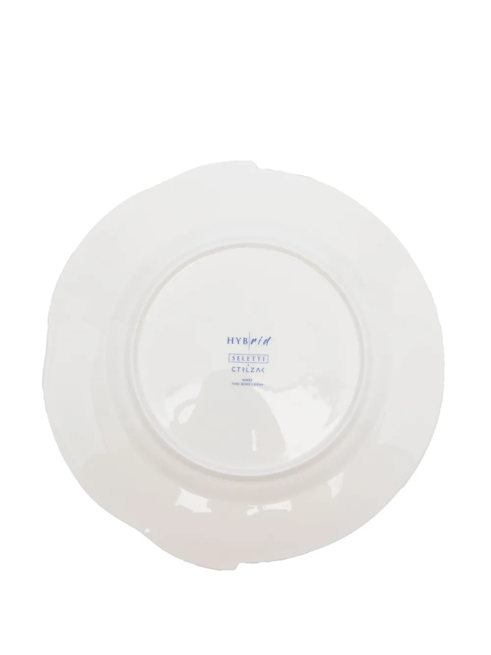 Seletti Hybrid Lothal Dinner Plate In White