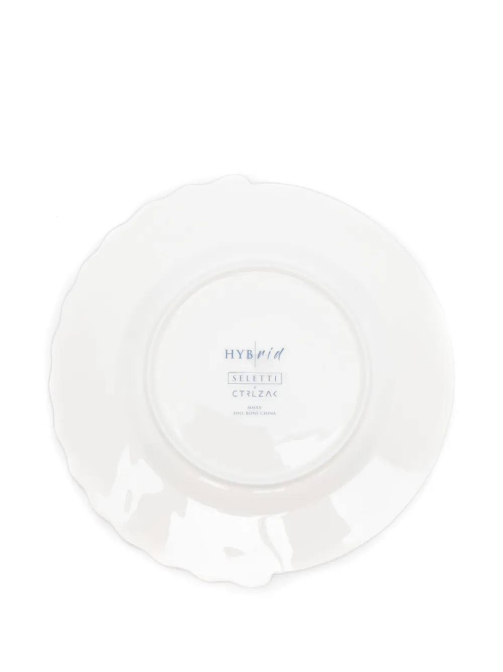 Seletti Hybrid Sravasti Ceramic Fruit Plate In Green