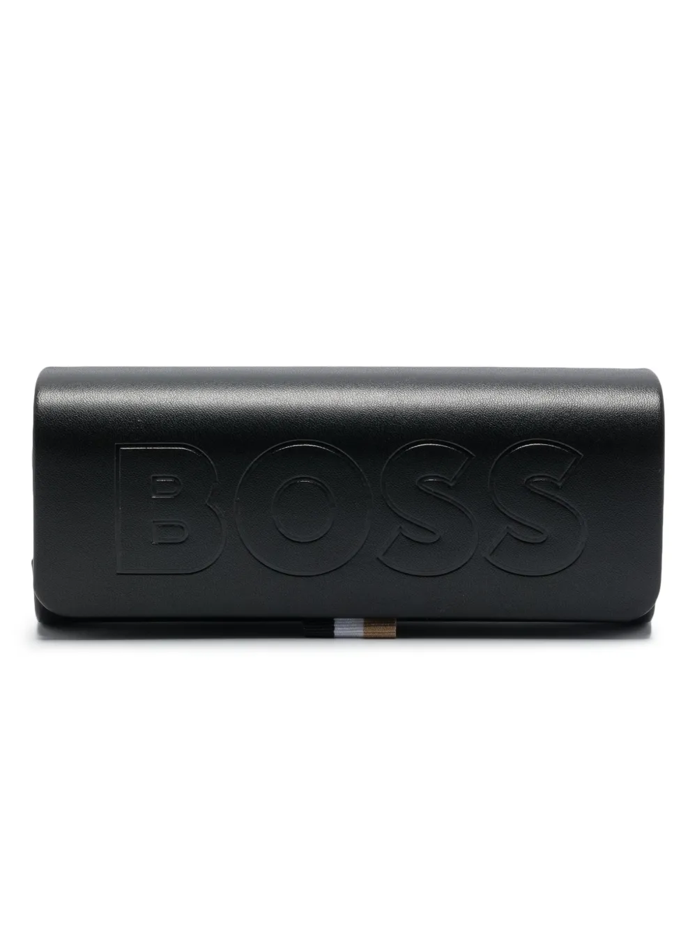 BOSS Zonnebril met rechthoekig montuur Zwart