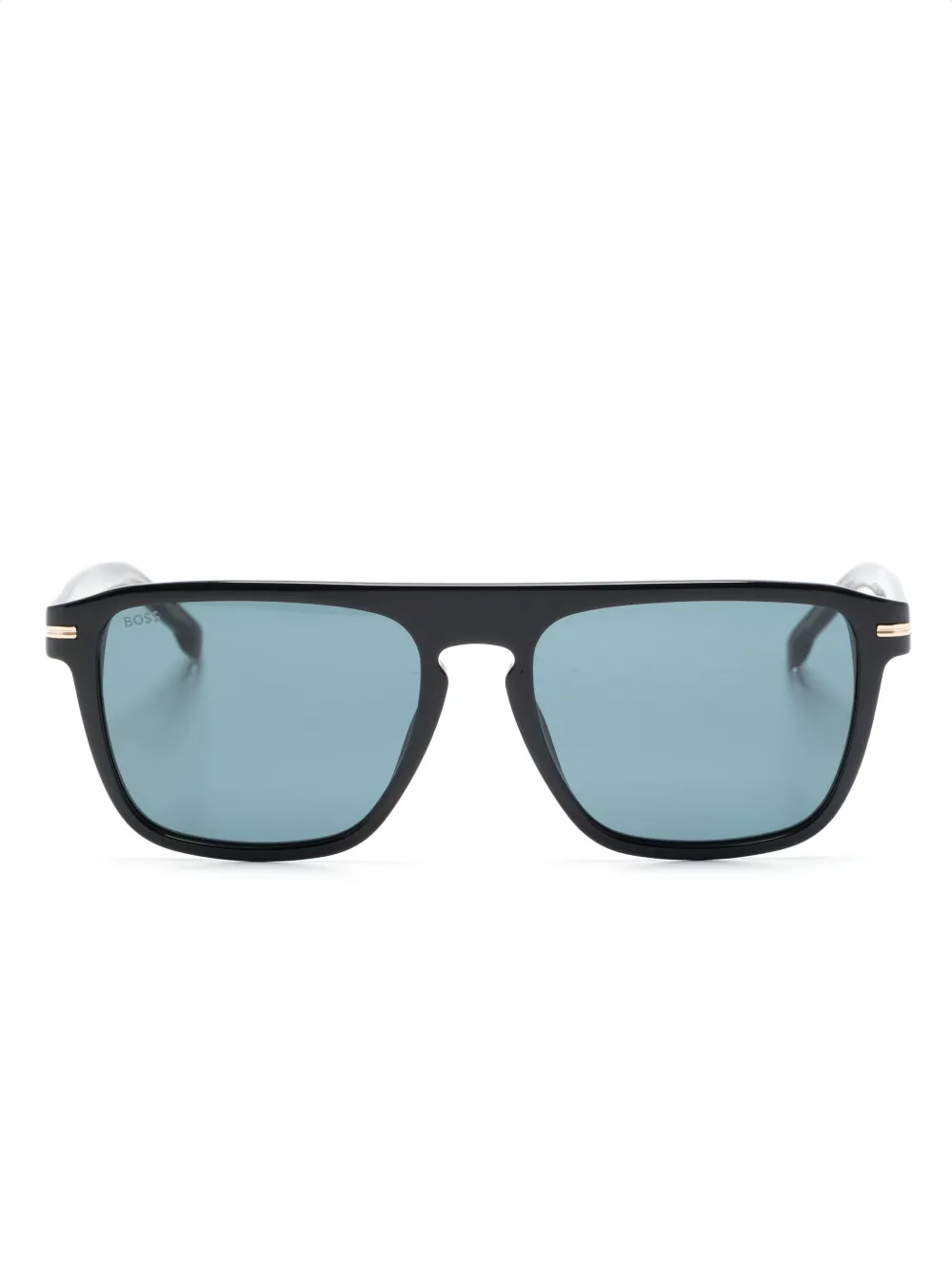 BOSS rectangle-shape tinted sunglasses | Black | Image 1