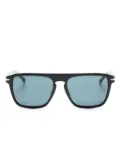BOSS rectangle-shape tinted sunglasses - Black
