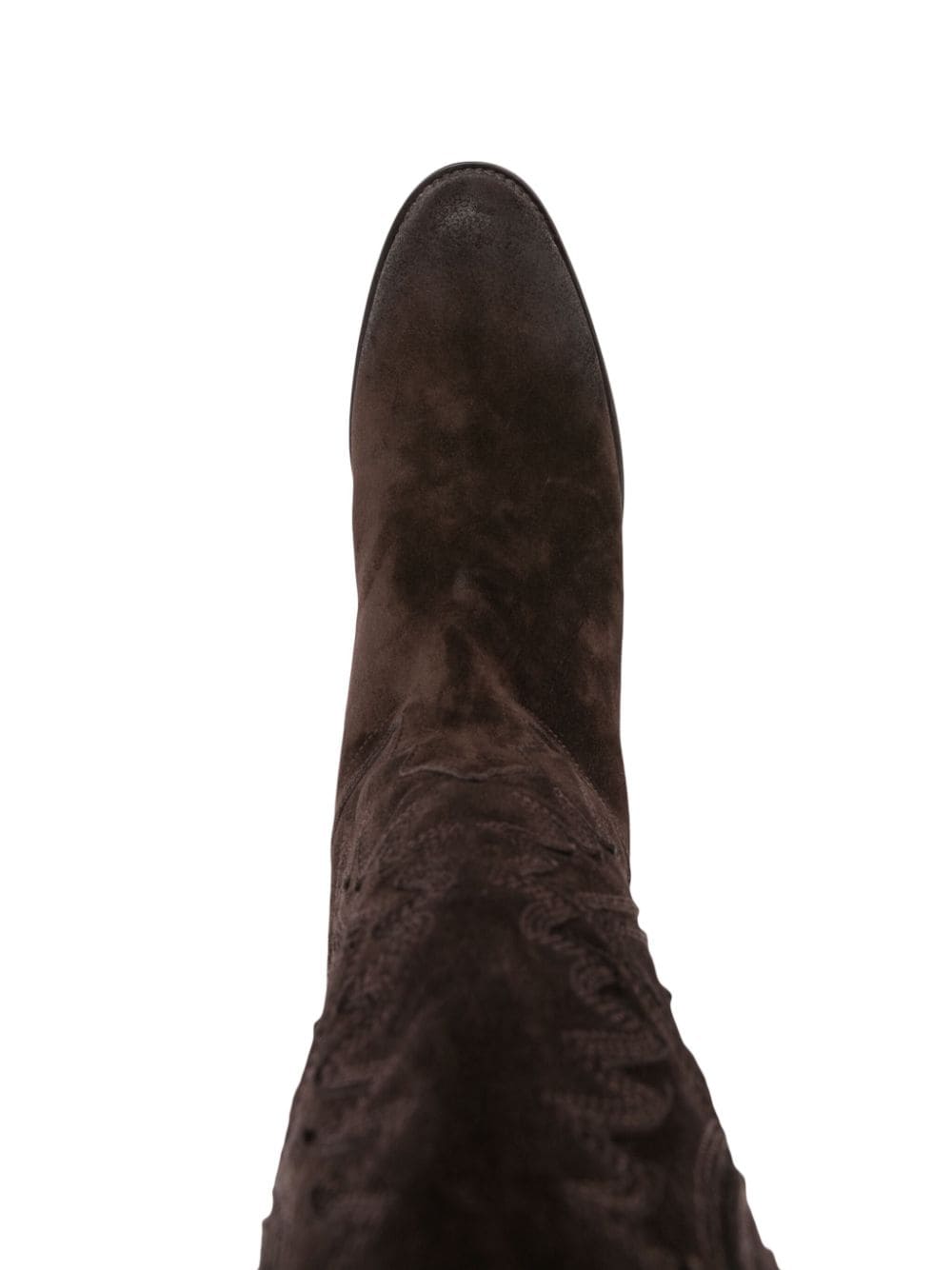 Shop Sartore Panelled 45mm Western Boots In Brown