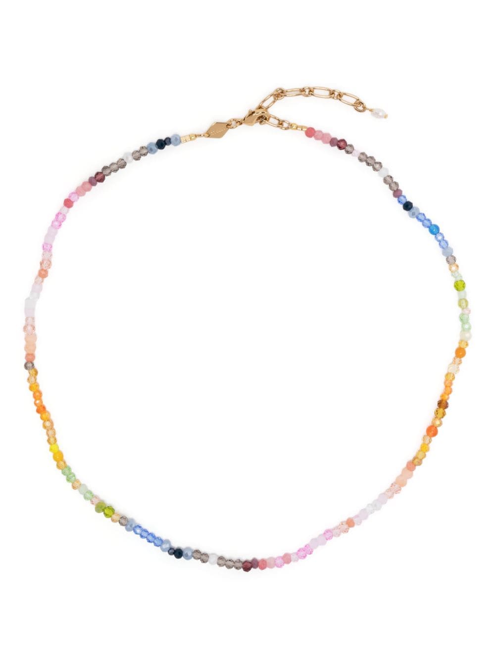 Anni Lu Dusty Dreams bead-embellished necklace - Multicolore