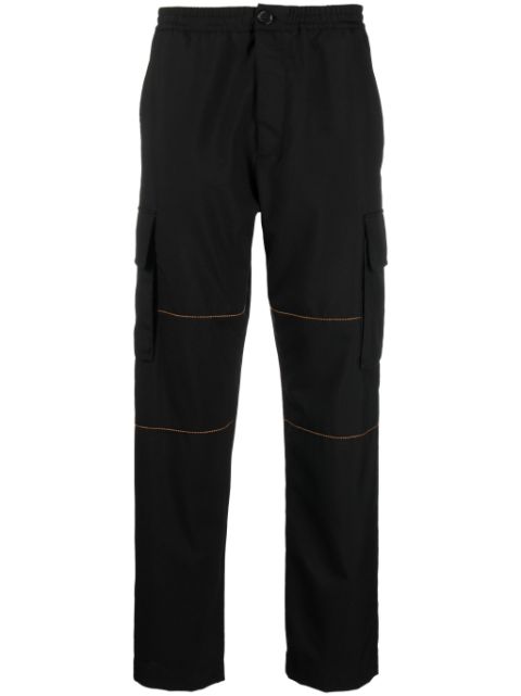 Marni straight-leg virgin-wool trousers Men