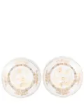 GINORI 1735 Aurum porcelain plate (set of two) - White