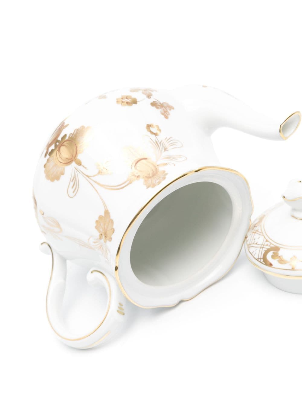 Shop Ginori 1735 Oriente Italiano Porcelain Teapot In White