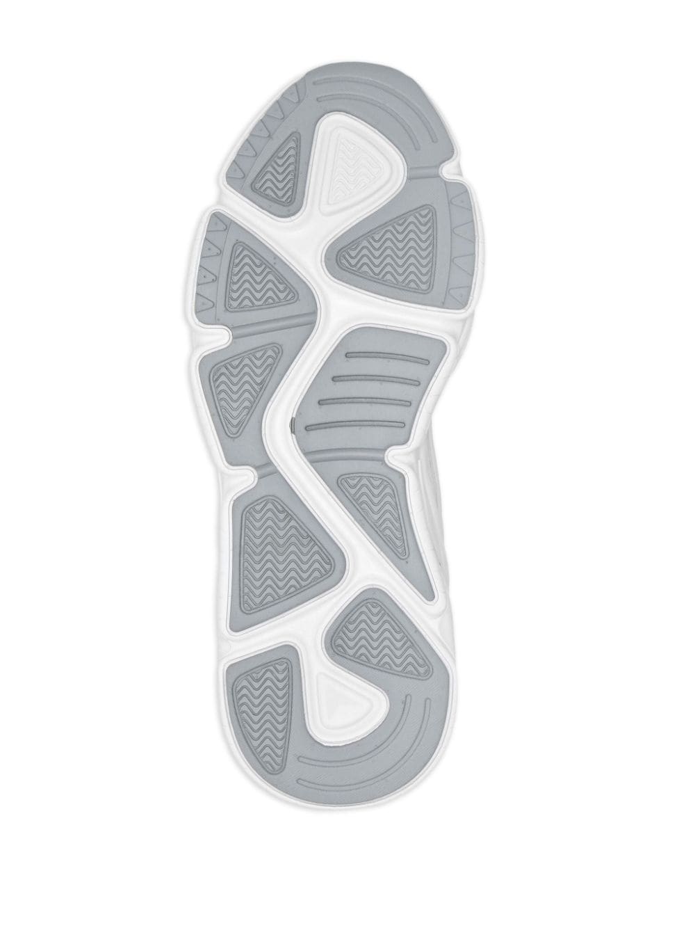 Shop Plein Sport Lo-top Logo-patch Sneakers In White