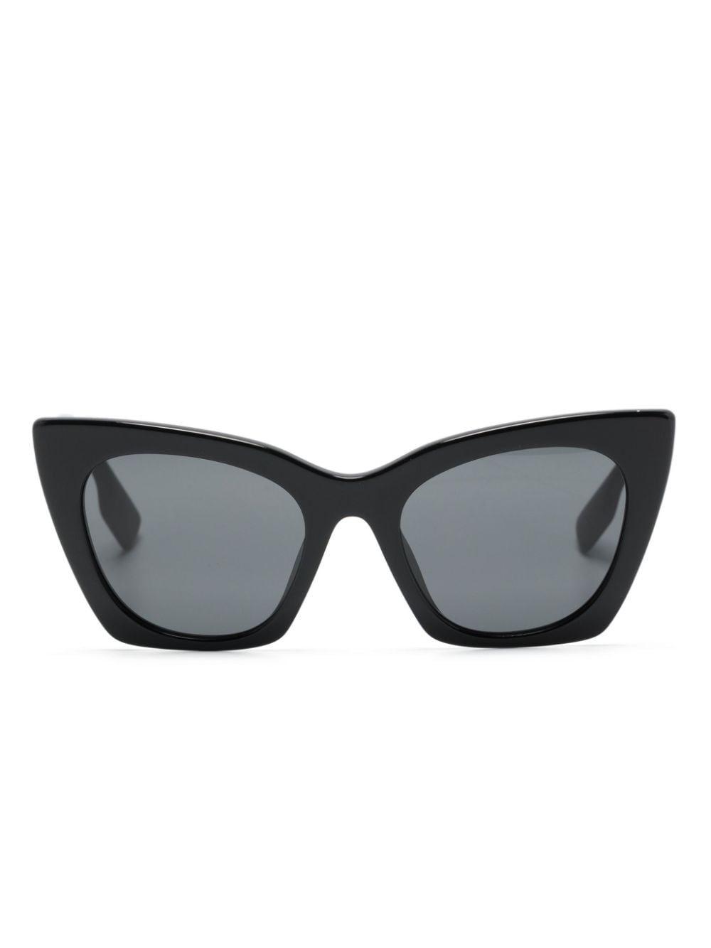 Burberry Eyewear Zonnebril met logoplakkaat Zwart