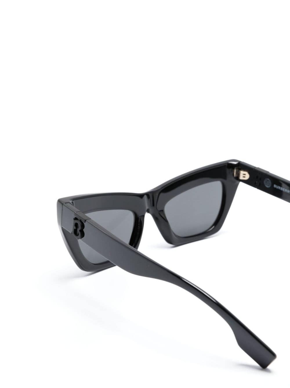 Burberry Eyewear Zonnebril met logoplakkaat Zwart