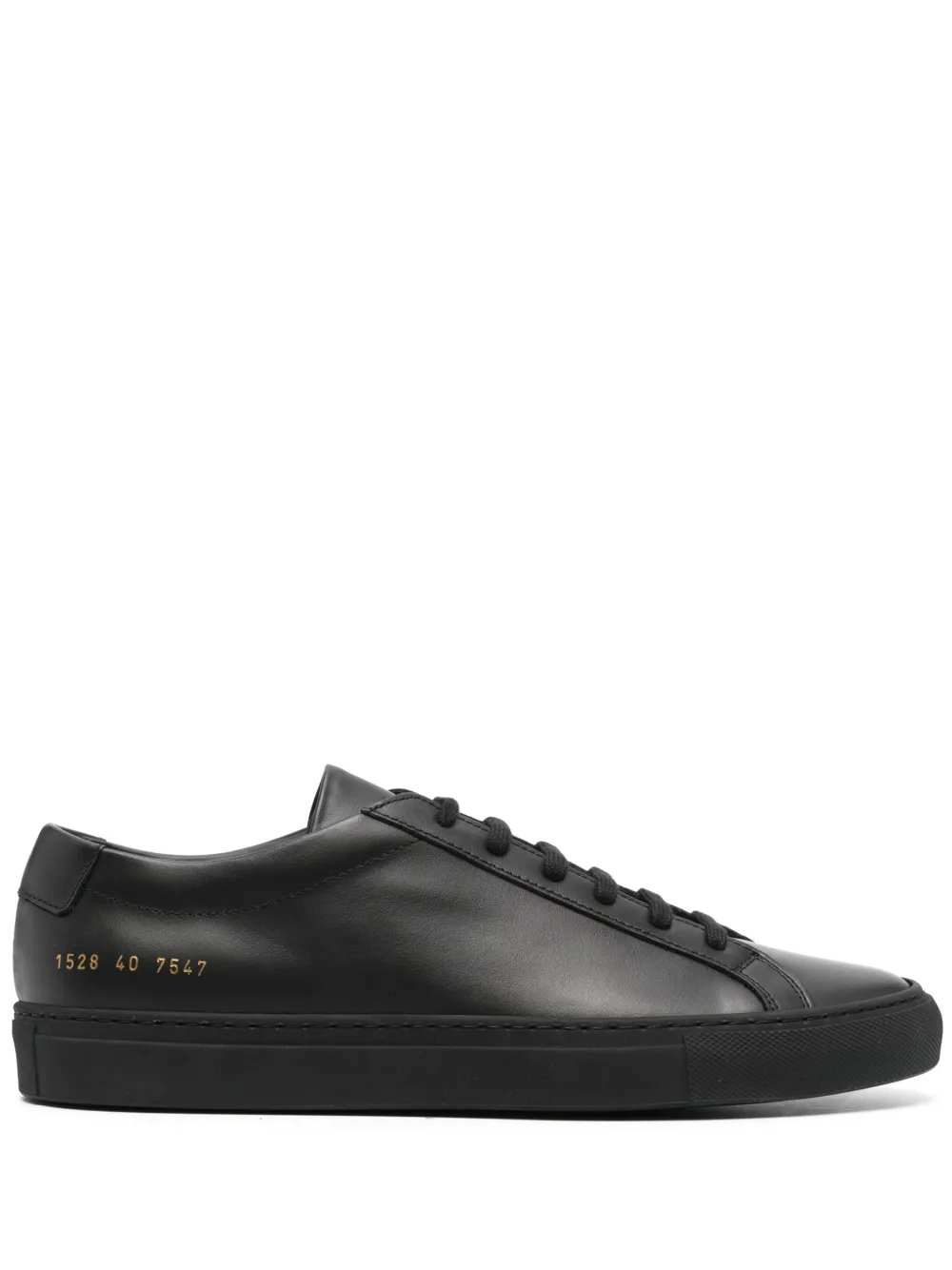 Common Projects Original Achilles Leather Sneakers In Black