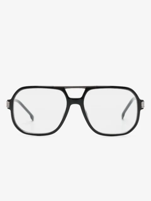 Carrera pilotglasögon med logotypplakett