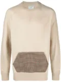 MC2 Saint Barth pouch-pocket wool jumper - Neutrals