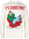MC2 Saint Barth Homer Relax 10 intarsia-knit jumper - White