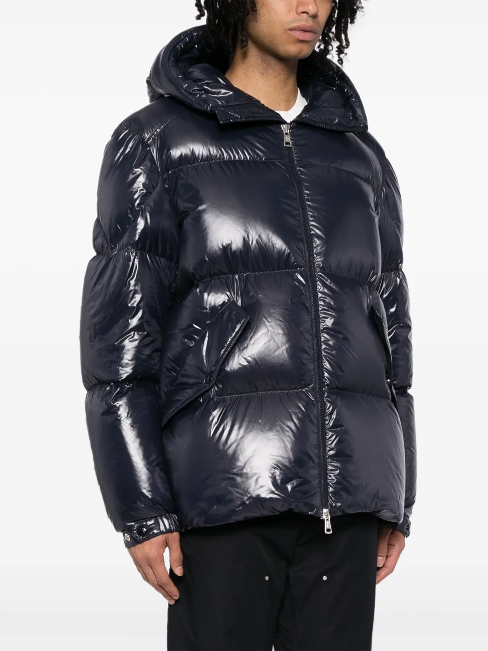 Moncler Gewatteerd jack Blauw