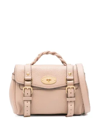 Mulberry Alexa Leather Tote Bag Neutrals FARFETCH IE