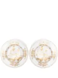 GINORI 1735 Aurum porcelain soup plate (set of two) - White