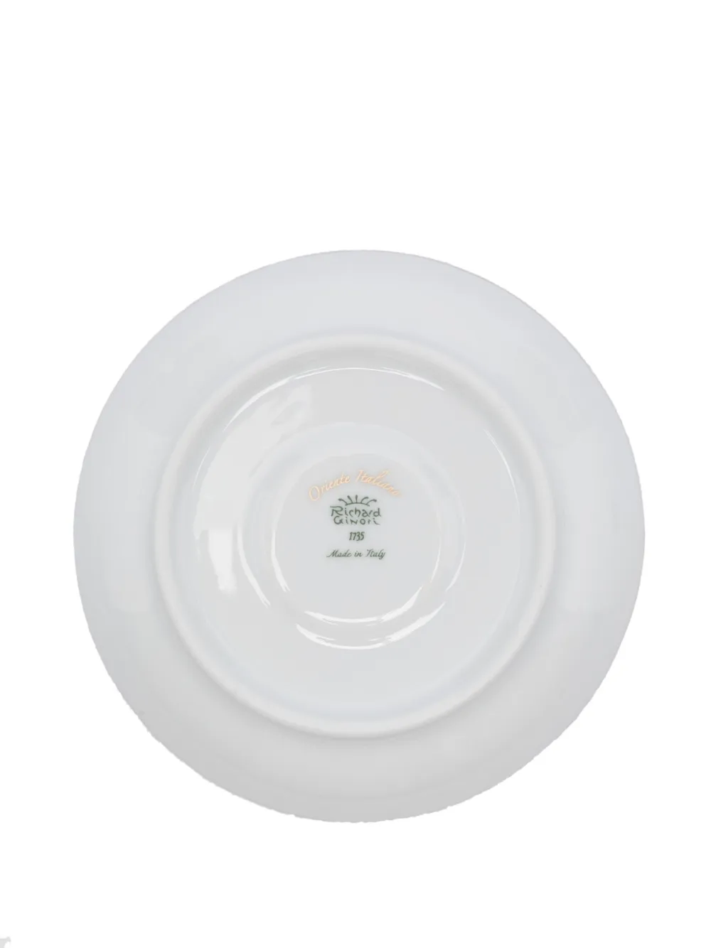 Ginori 1735 Rubrum Porcelain Plate (set Of Two) In Red