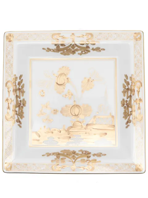 GINORI 1735 Oriente Italiano porcelain change tray (24.5 x 24.5 cm)
