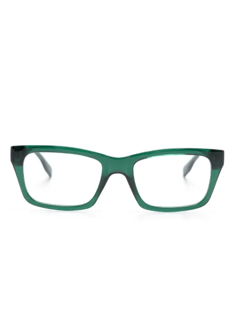 Karl Lagerfeld lentes con armazón rectangular y logo