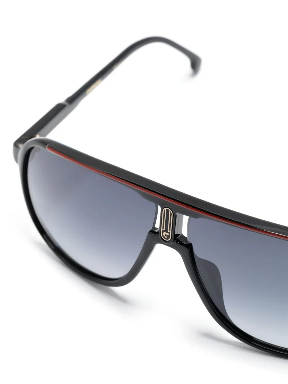 Carrera 1047 S zonnebril met piloten montuur Zwart