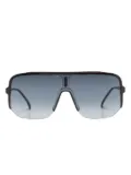 Carrera shield-frame tinted sunglasses - Black