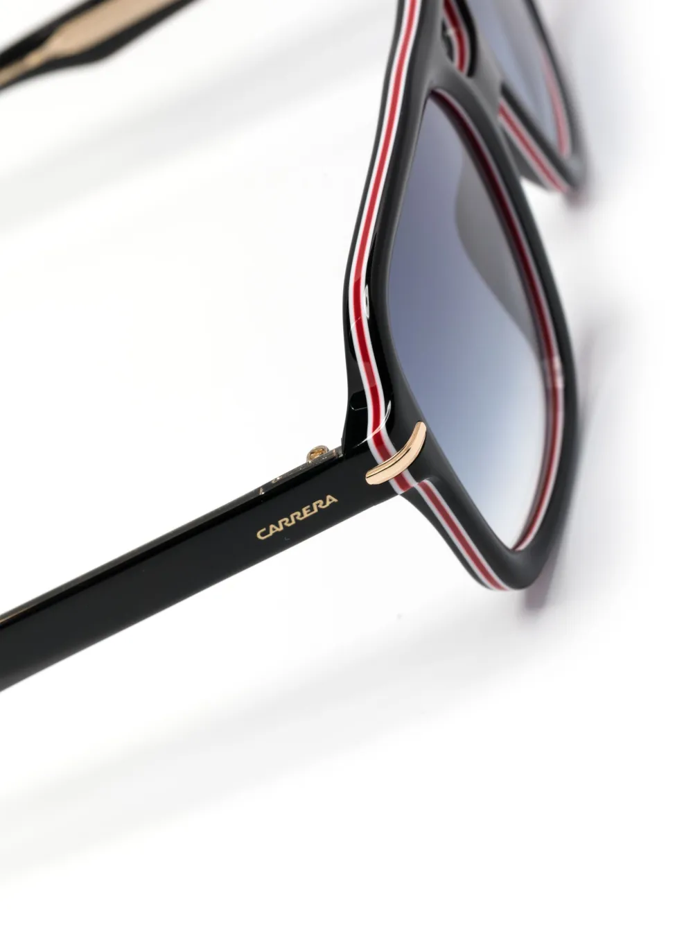 Carrera 317 S zonnebril met piloten montuur Zwart