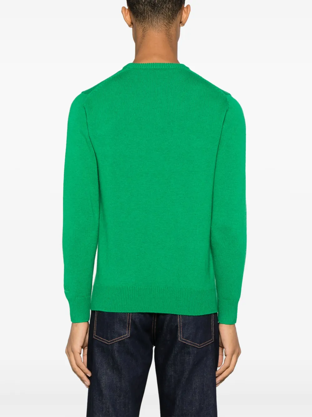 MC2 Saint Barth Intarsia trui Groen