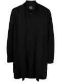 Yohji Yamamoto long-sleeve layered shirt - Black