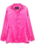 Balenciaga logo-jacquard sweatshirt - Pink