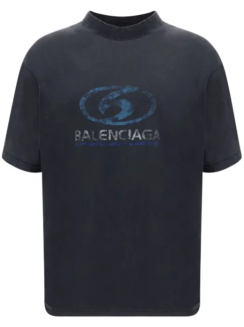 Balenciaga Surfer logo-print cotton T-shirt