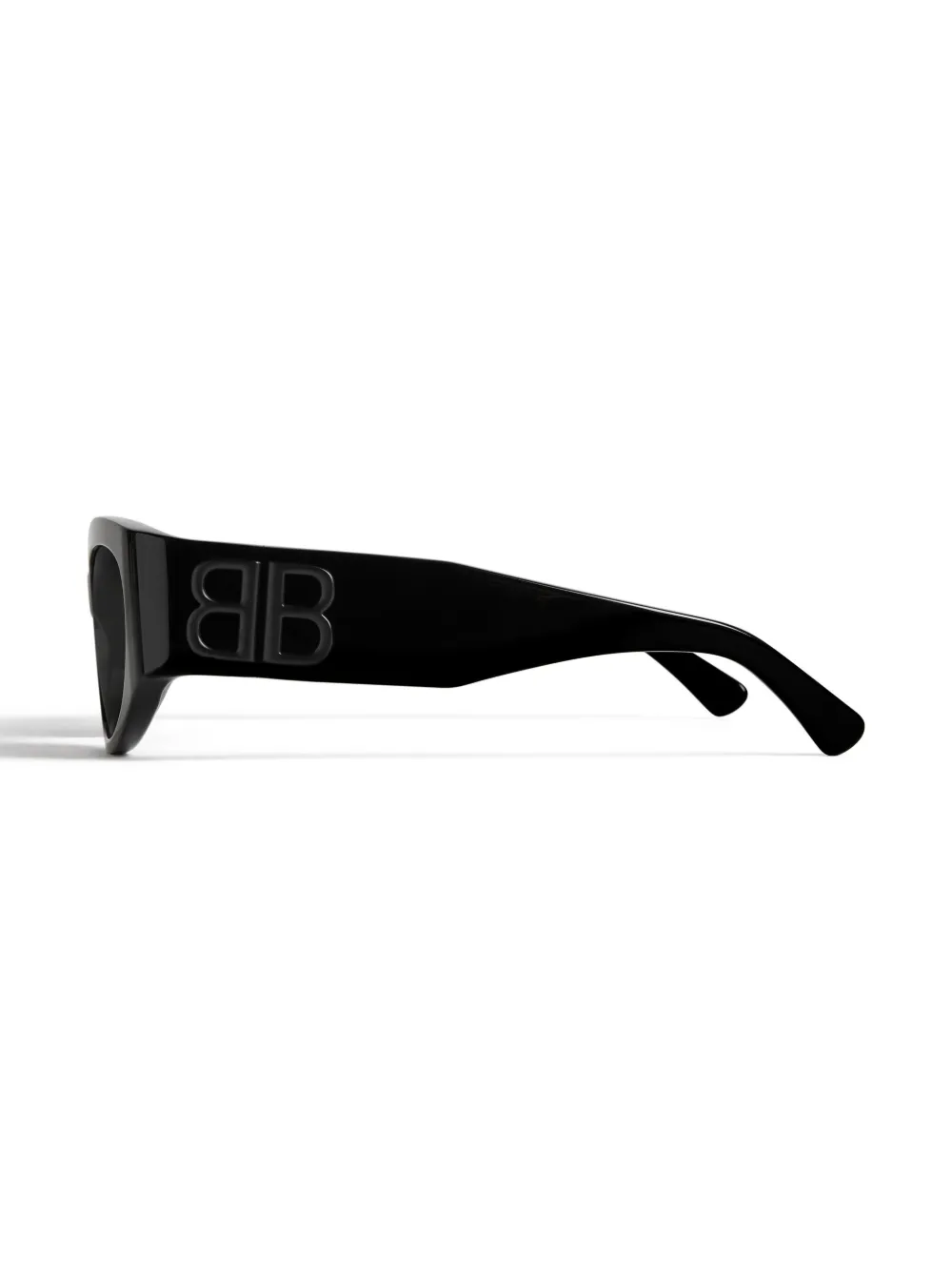Balenciaga Eyewear Zonnebril met ovalen montuur Zwart