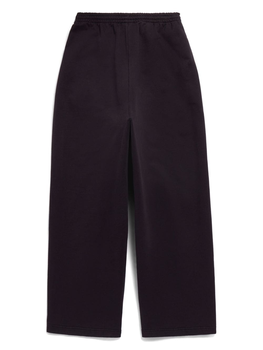 Shop Balenciaga Wide-leg Track Pants In Grey