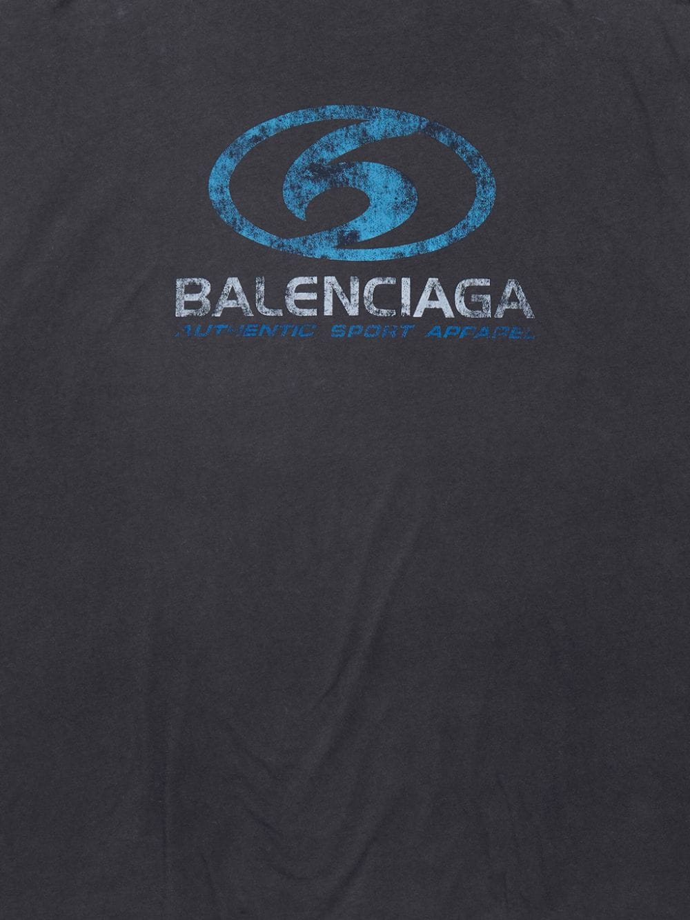 Shop Balenciaga Surfer Graphic-print Cotton Vest In Black