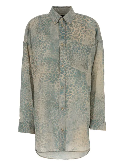 Balenciaga Leo bleached oversized shirt