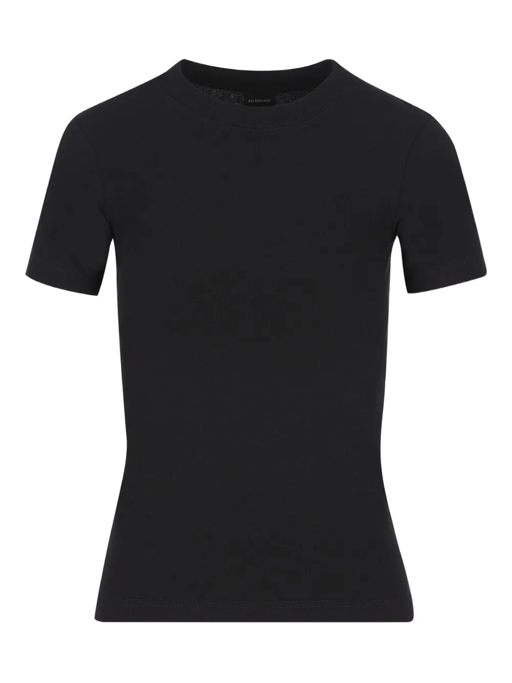 Balenciaga Camiseta Handwritten com aplicação de strass | Preto | Image 1
