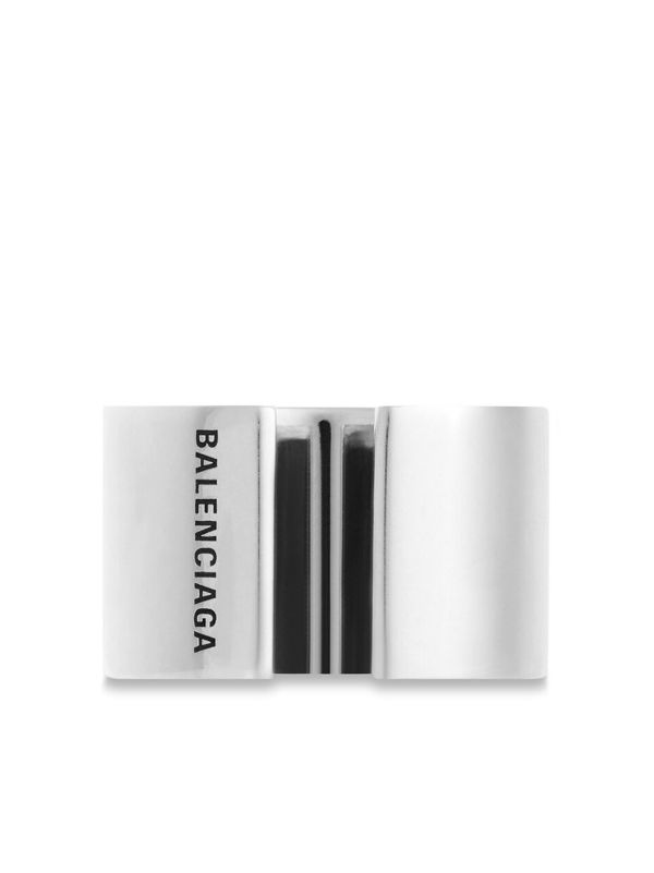 Balenciaga ring store silver