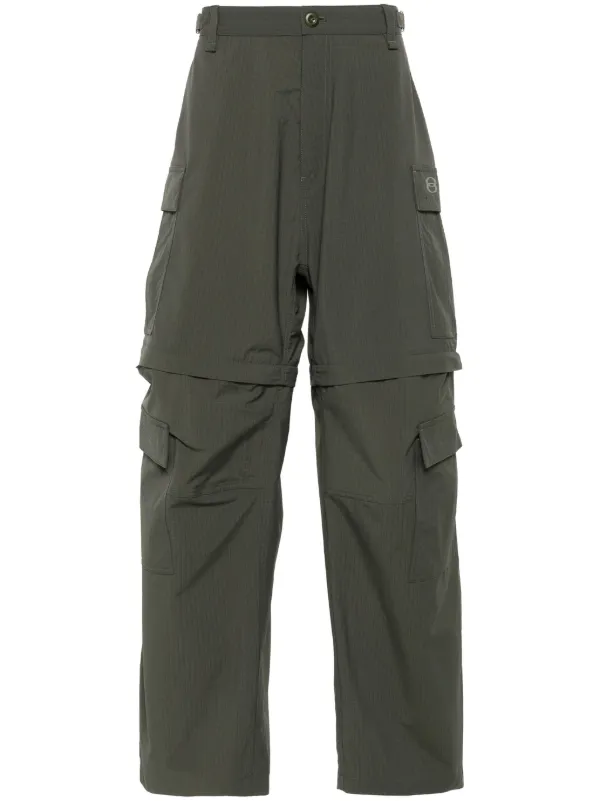 Balenciaga Unity Sports Icon cargo trousers unisex Polyester Polyester M Green