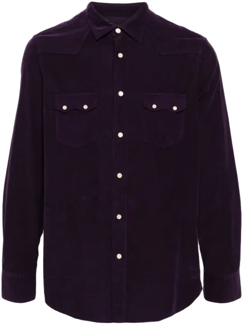 Lardini classic-collar cotton shirt 