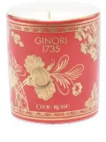 GINORI 1735 Cuoio Rosso candle (503g) - Red