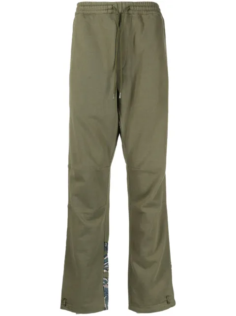 Maharishi dragon-print cotton trousers