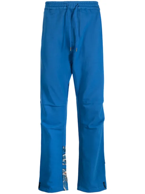 Maharishi dragon-print cotton trousers
