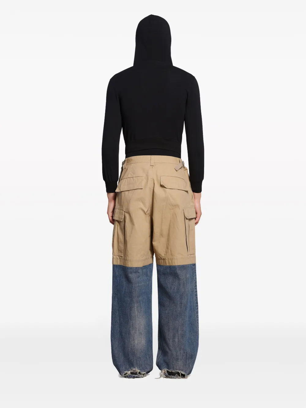 Balenciaga レイヤード ワイドパンツ | ニュートラル | FARFETCH JP Balenciaga レイヤード ワイドパンツ | ニュートラル | FARFETCH JP