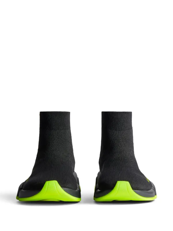 Neon green sock on sale shoes