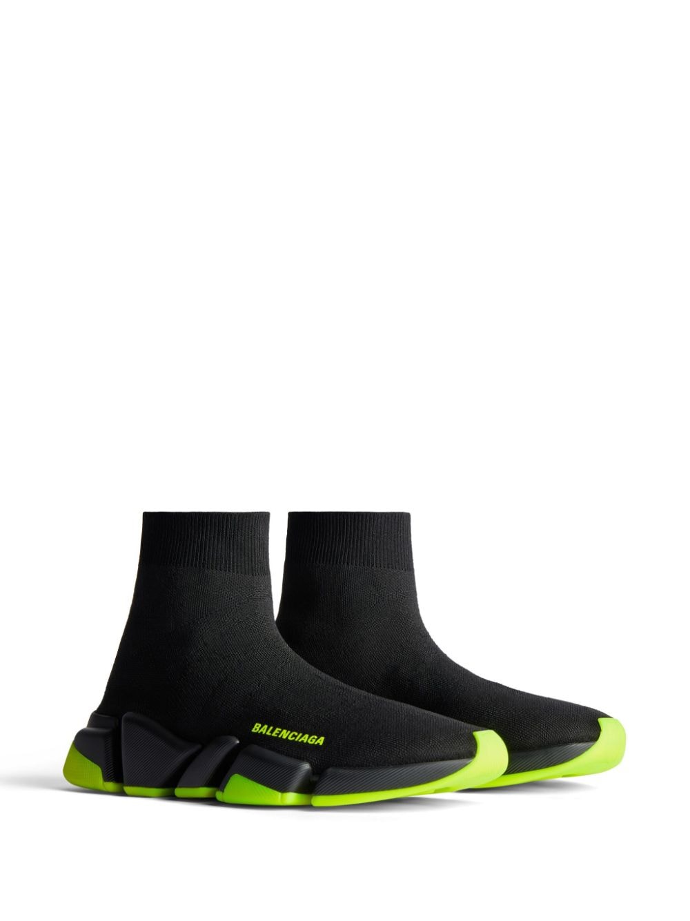 Shop Balenciaga Speed 2.0 High-top Sneakers In Black