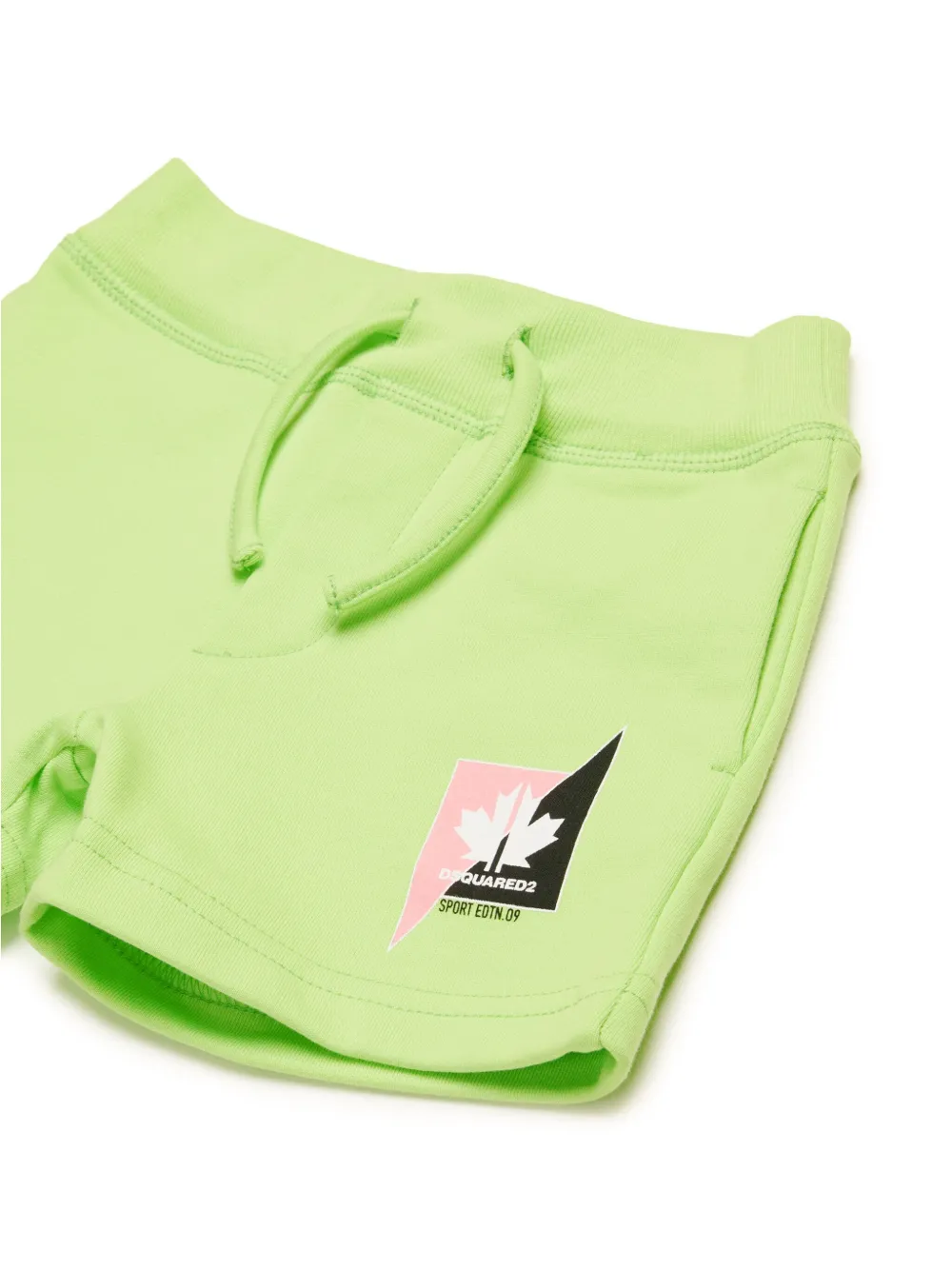 Shop Dsquared2 Sport Edtn.09 Cotton Shorts In Green