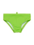 DSQUARED2 KIDS logo-print swim trunks - Green