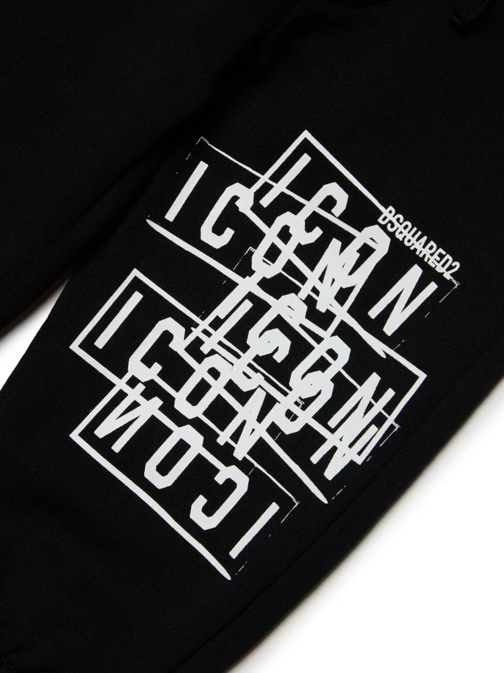 DSQUARED2 KIDS Trainingsbroek met logoprint Zwart